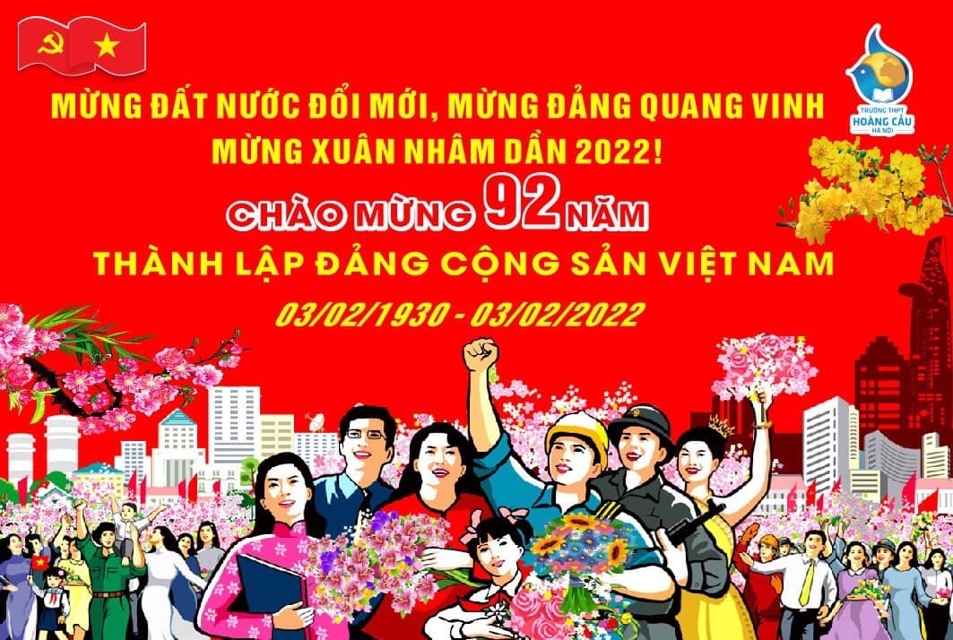 Kỷ niệm 92 năm Ngày thành lập Đảng Cộng sản Việt Nam (03/02/1930 - 03/02/2022): 92 năm Đảng Cộng sản Việt Nam đồng hành cùng dân tộc